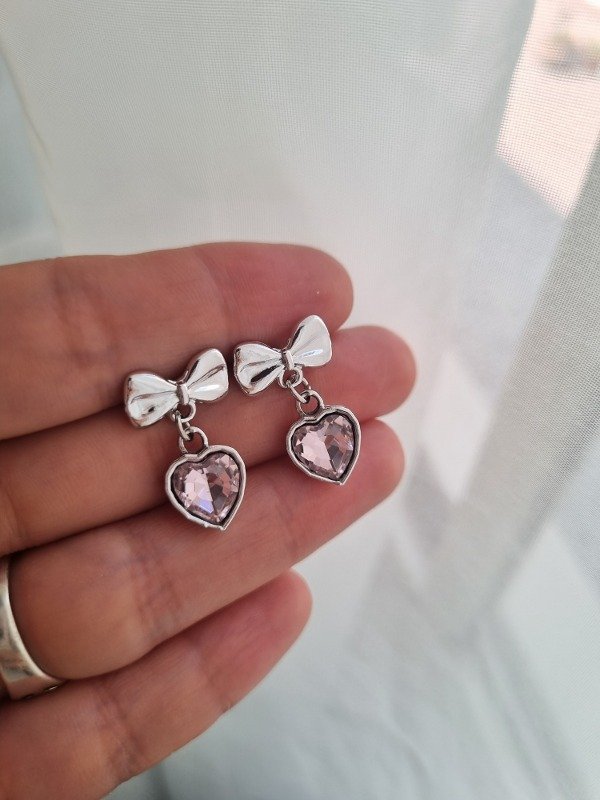 Producto - Aros coquette cora rosas