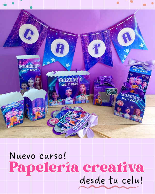 Producto - Curso "Papelería creativa desde tu celu"