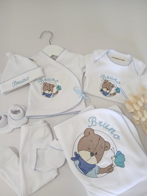 Producto - Ajuar personalizado 7 piezas osito