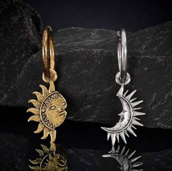 Producto - Aros Moon and sun