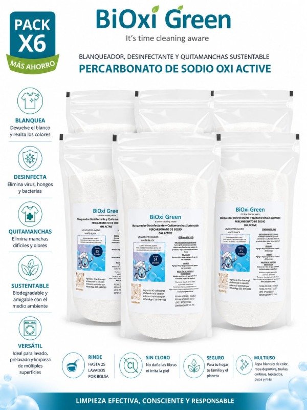Producto - PERCARBONATO DE SODIO PACK 6 X 1Kg