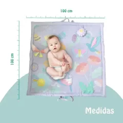 Producto - Playmat Sensorial - Bichos y flores - 2