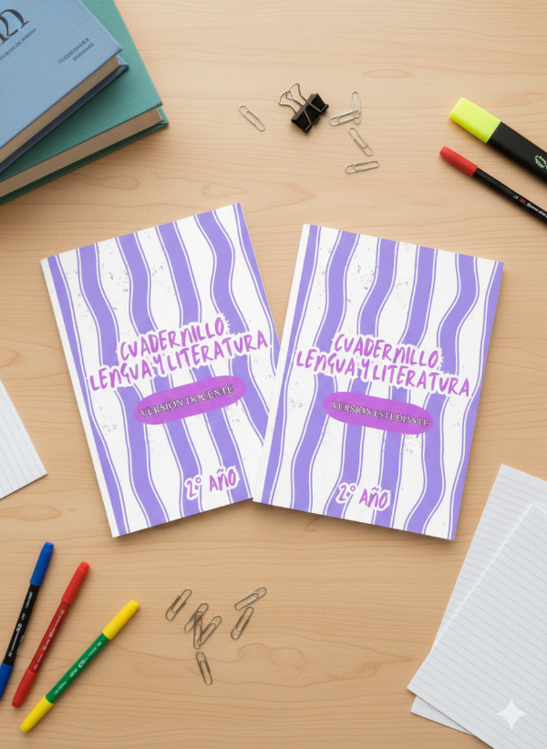 Producto - Cuadernillo segundo año 2026