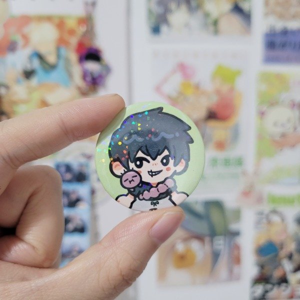 Producto - Pin holográfico Toji