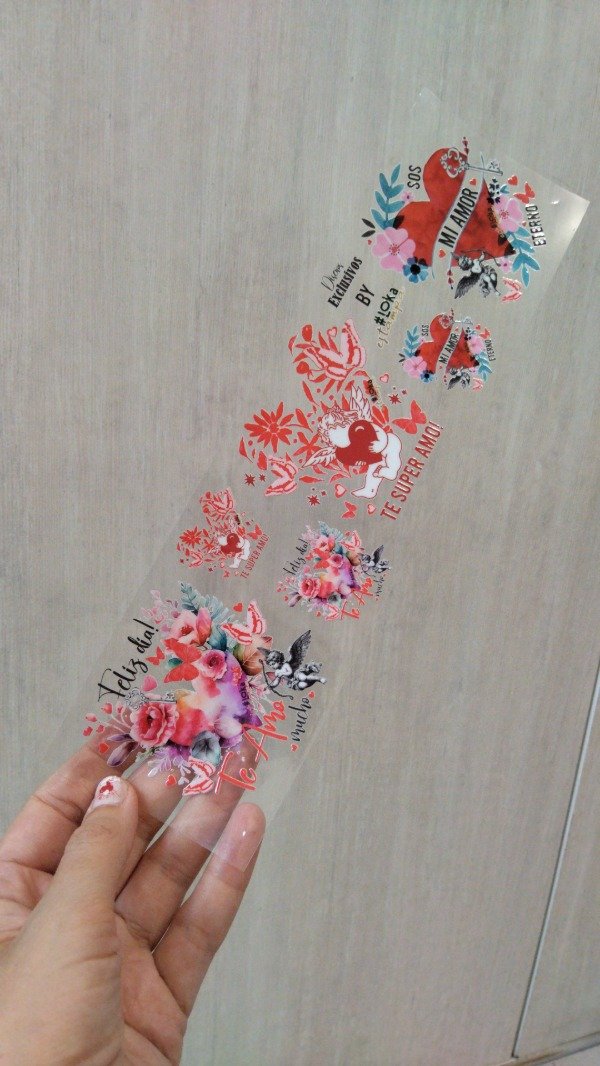 Producto - UV Tiras 8x28cm Love #1