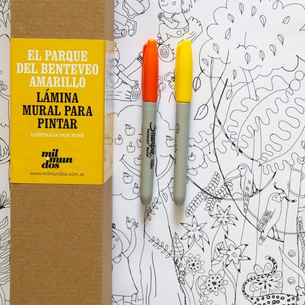 Producto - Lamina Mural Parque del Benteveo