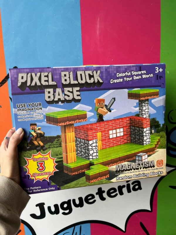 Producto - Cubos magnéticos Minecraft x48