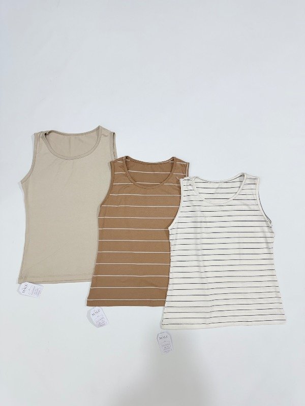 Producto - Musculosas básicas viscosa AMAPOLA