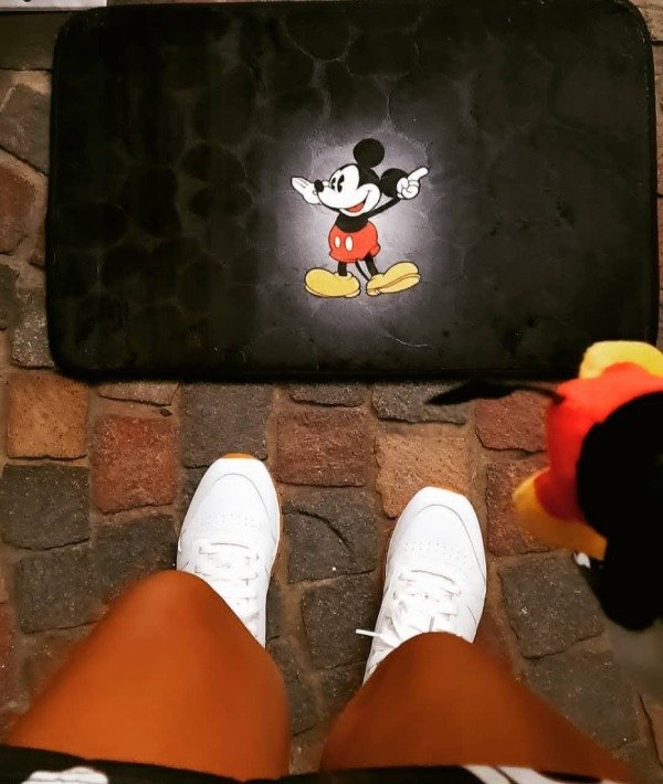 Producto - Alfombra Mickey Negro