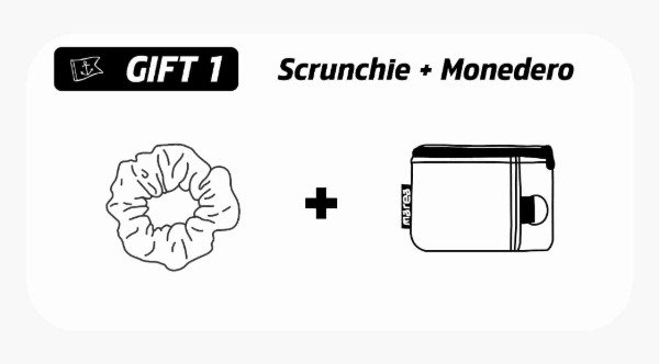 Producto - Scrunchie + Monedero