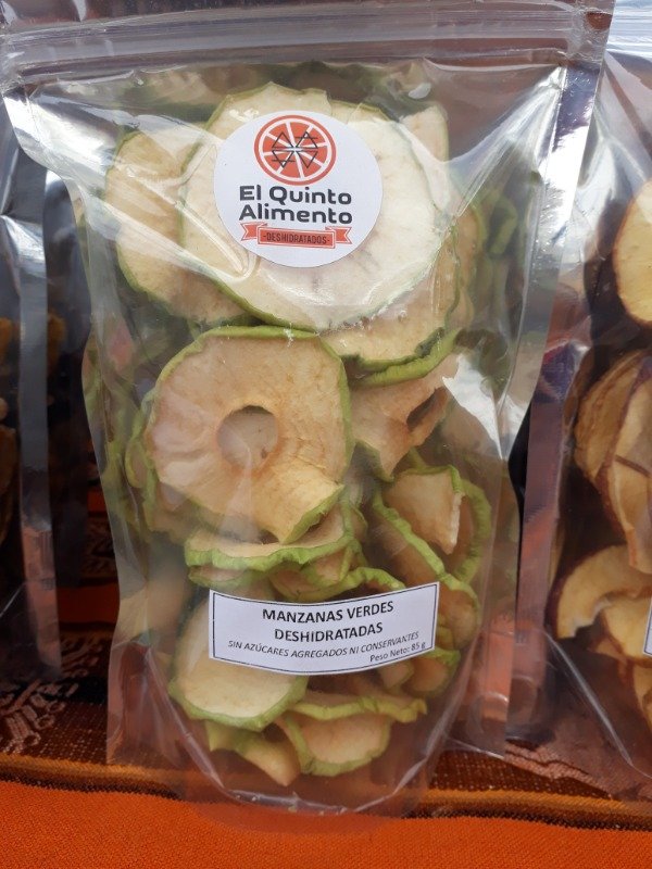 Producto - Manzanas verdes deshidratadas