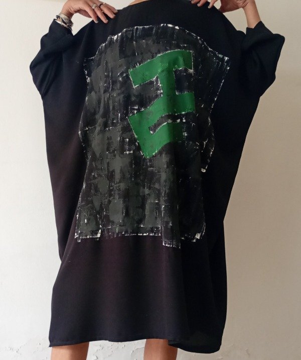 Producto - VESTIDO VERDE NEGRO - 3