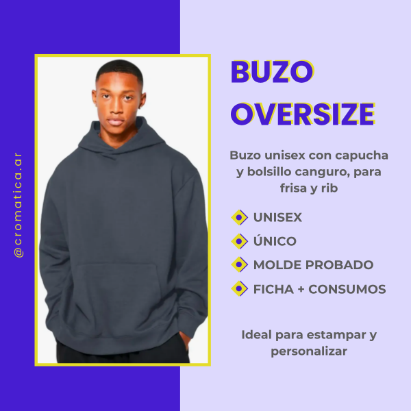 Producto - Molde Buzo oversize + Fichas