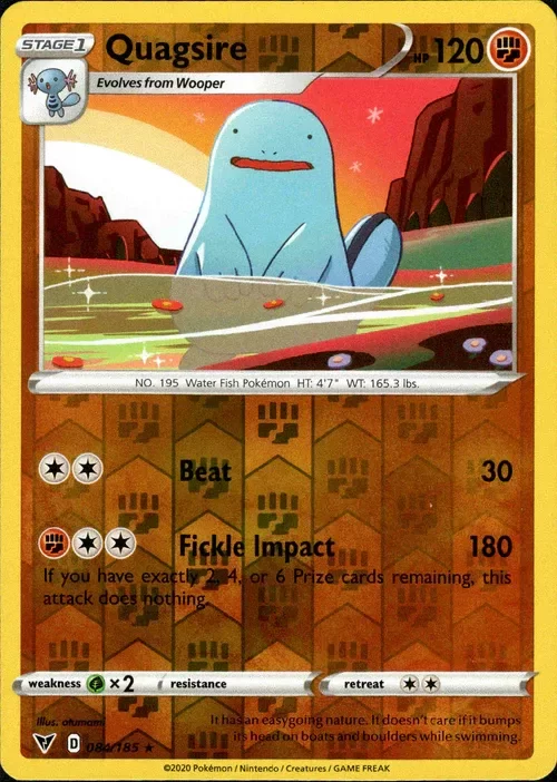 Producto - Quagsire - 084/185 - Vivid Voltage - Reverse Holo