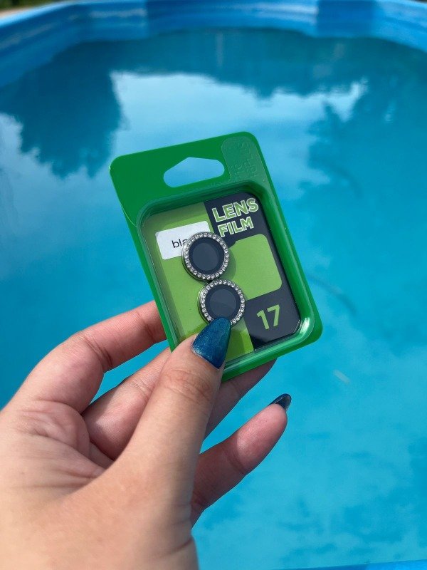 Producto - Iph 17 protector de camara straps negro