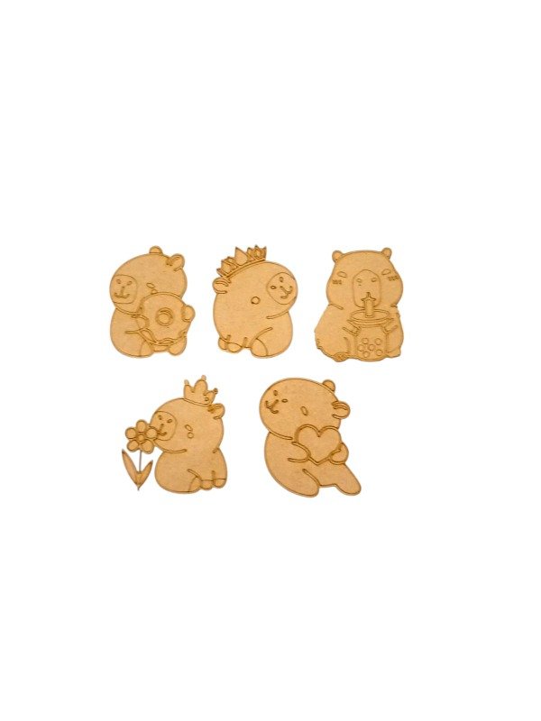 Producto - APLIQUE CAPIBARAS X UNIDAD