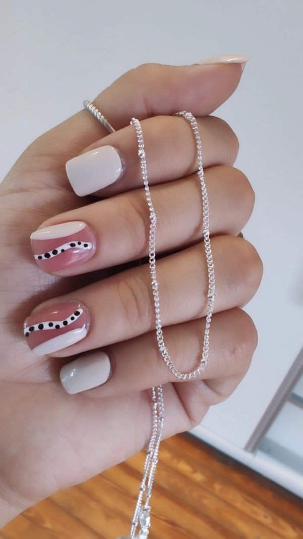 Producto - CA71 Cadena GRUMET fina con bolitas esparcidas