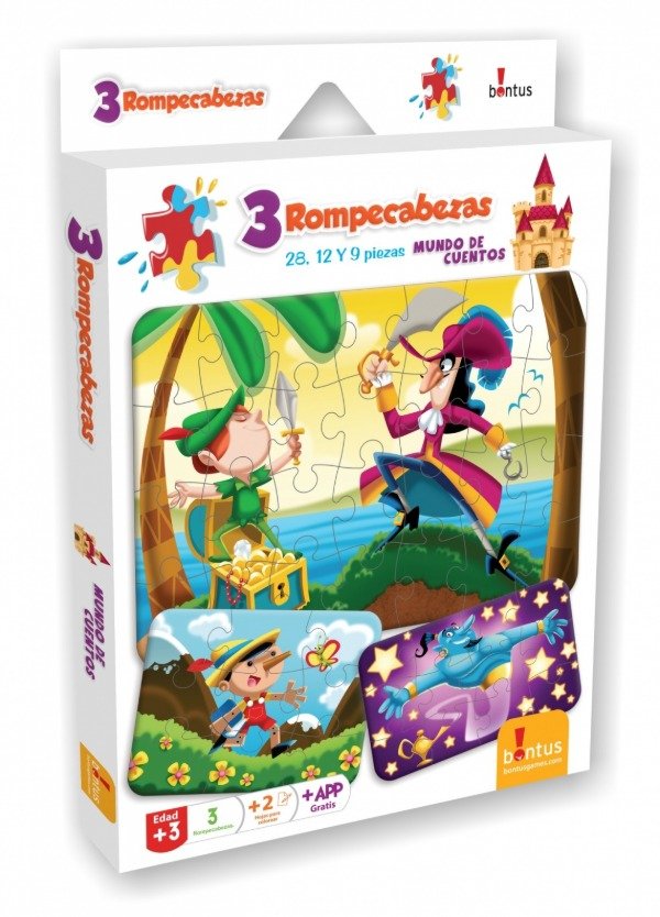 Producto - ROMPECABEZAS BONTUS MUNDO DE CUENTOS