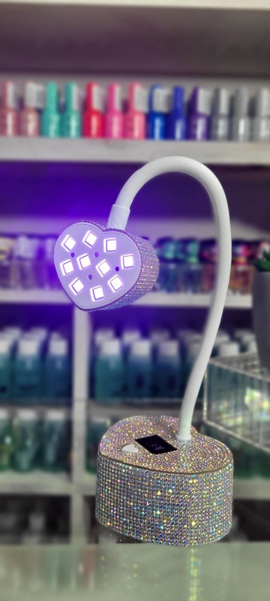 Producto - Lampara flor de soft gel strass