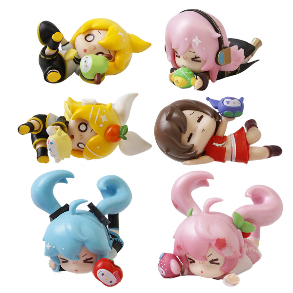Producto - Gashapones Vocaloid cayendo (6cm) x Duo