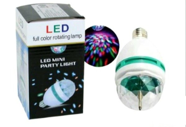 Producto - Foco led giratorio multicolor