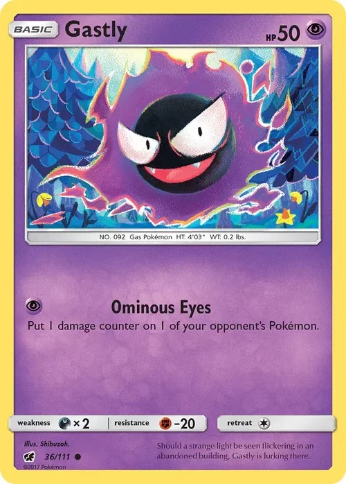 Producto - Gastly - 36/111 - Crimson Invasion