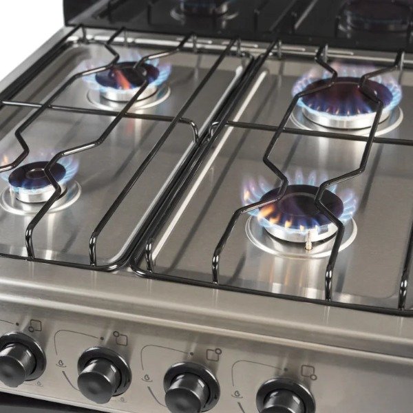 Producto - Cocina acero inoxidable 56cm multigas Florencia 5518F - 4