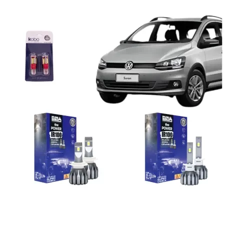 Producto - Kit Cree Led IR100 Luz Baja Y Alta Volkswagen Suran