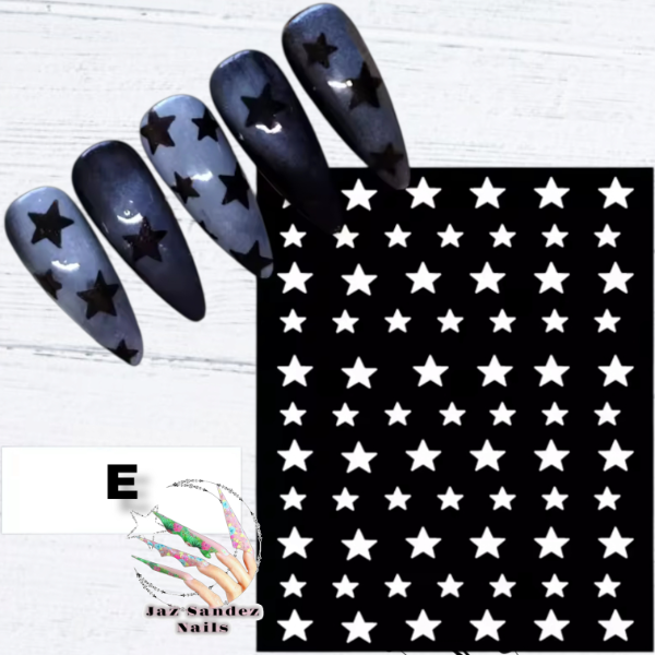 Producto - STICKER STENCIL "E"