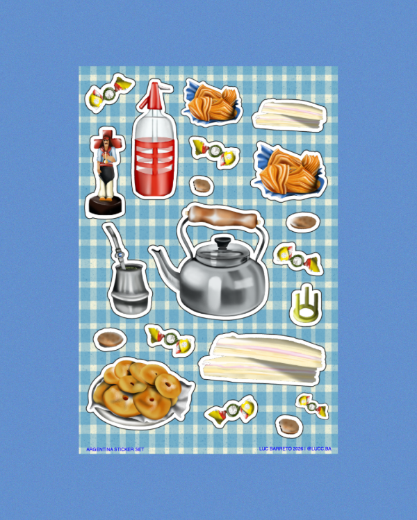 Producto - Stickers "Argentina"