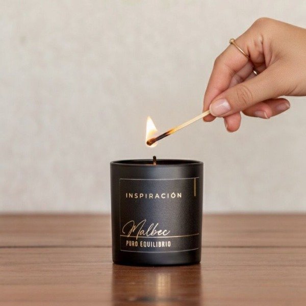 Producto - Vela Inspiración - MALBEC