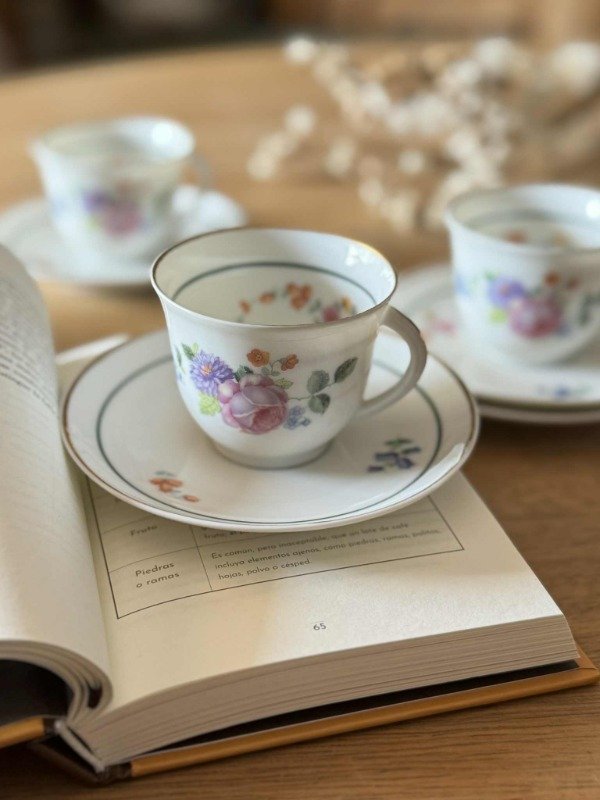 Producto - 5 Tazas de café de porcelana Limoges
