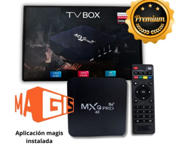 Producto - SMART TV BOX CON APP. MAGIC TV INCLUIDA 5G