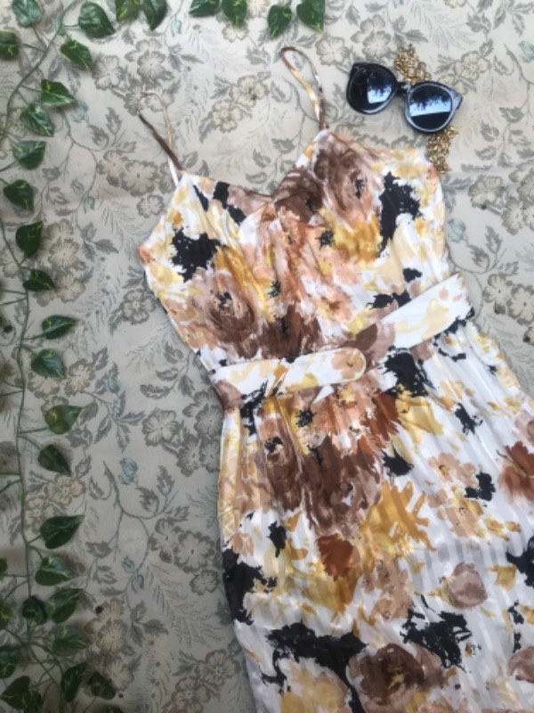 Vestido acuarela