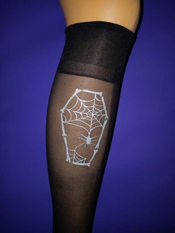 Producto - Coffin Medias 3/4 semi opacas - 1