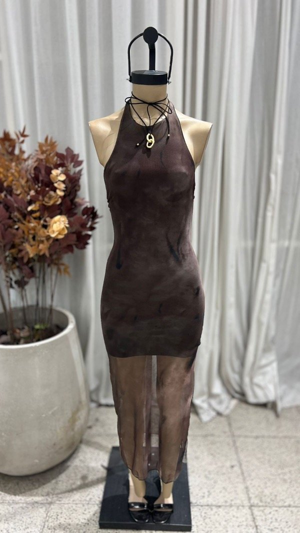 Producto - VESTIDO LAYLA - CHOCOLATE