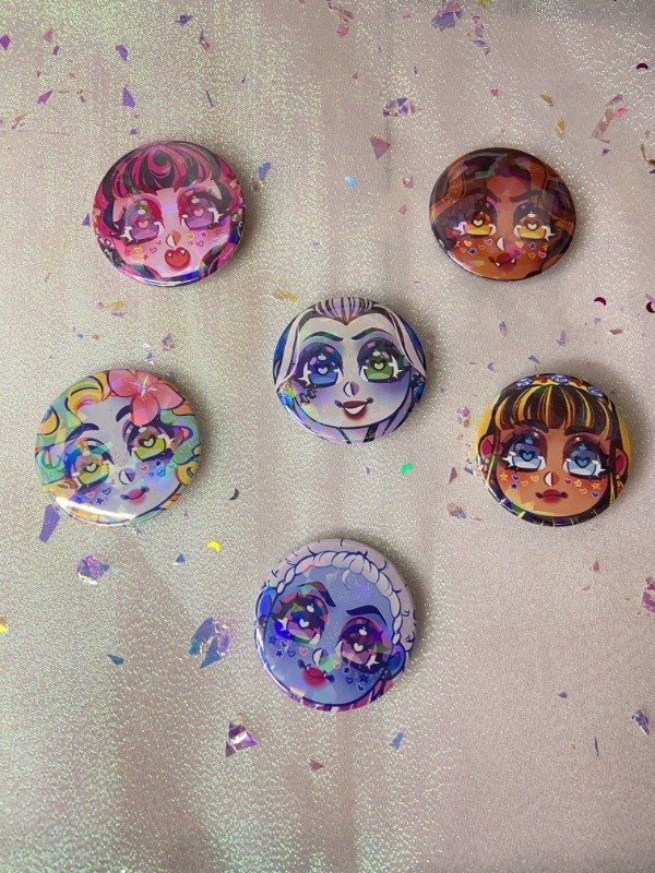 Producto - SET PINES MONSTER HIGH