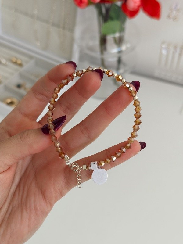 Producto - Pulsera cristal y plata