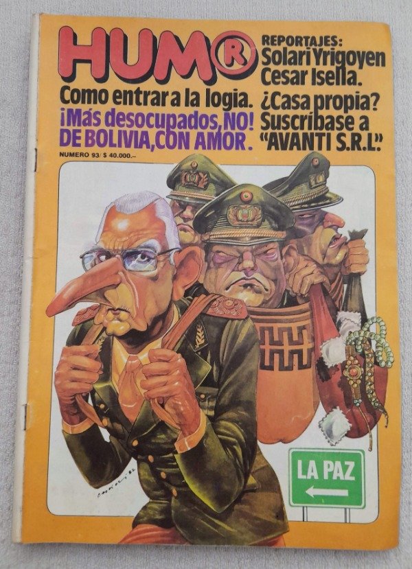 Producto - Revista Humor Registrado #93 - Octubre 1982