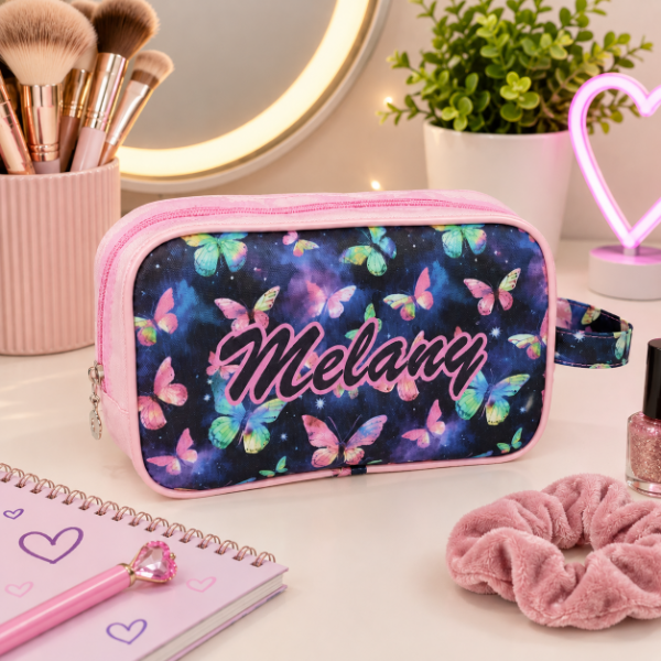 Producto - Portacosmetico - sueño de mariposas - 0