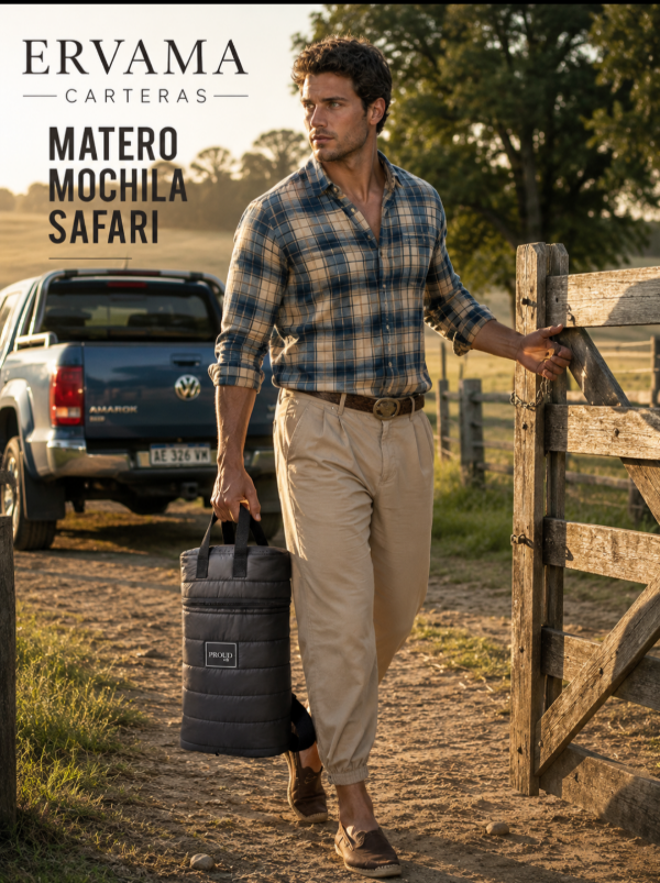 Producto - Matero Mochila Safari