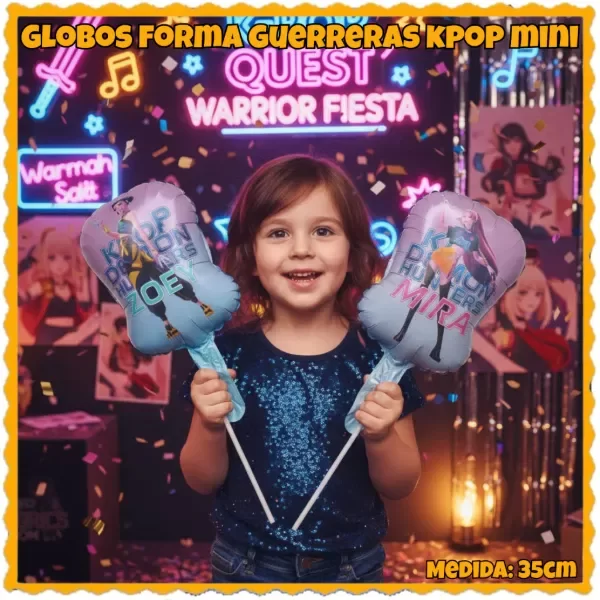 Producto - globo guerreras kpop mini