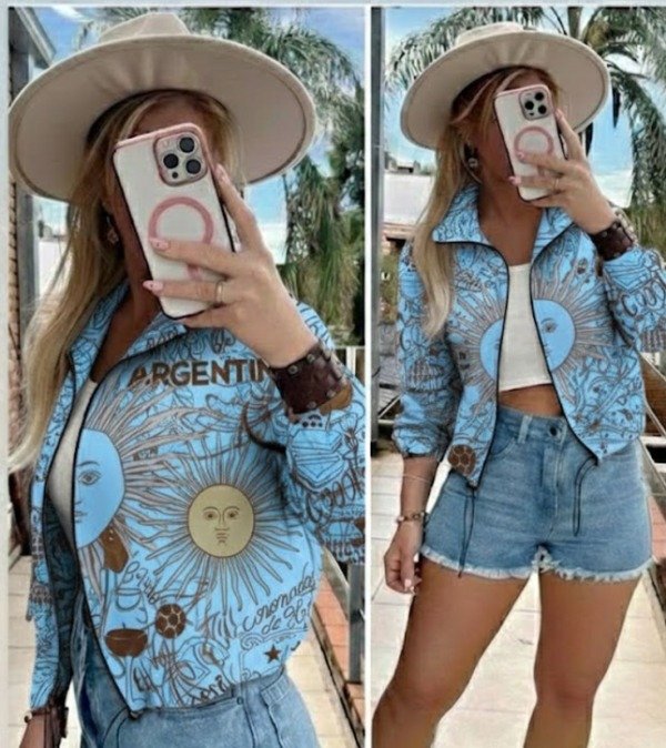 Producto - PREVENTA - Campera Indigo Campeones (celeste)