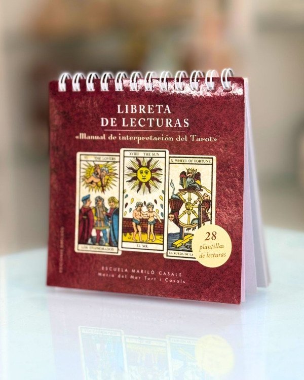 Producto - Libreta de lecturas de Tarot.