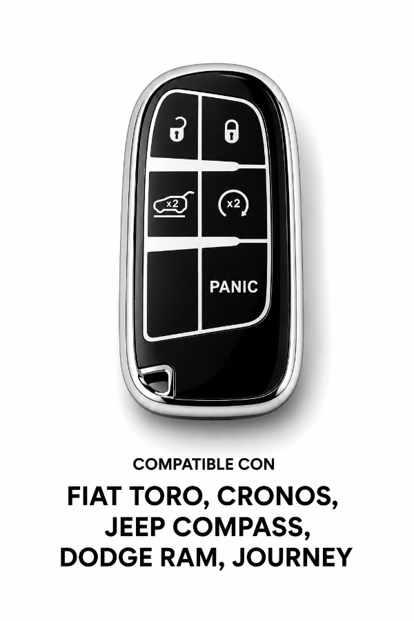Producto - Funda de llave TPU Fiat 3
