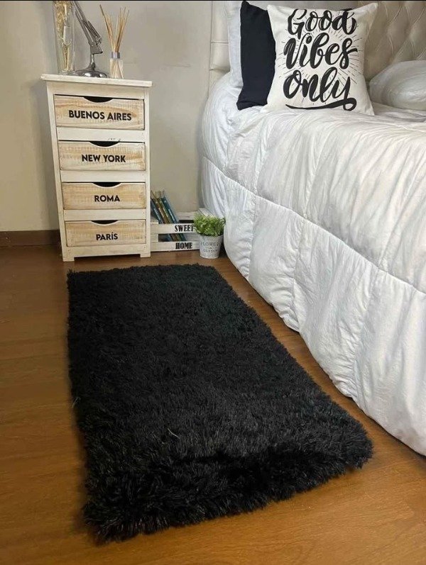 Producto - ALFOMBRA NORDICA 50x1mt NEGRA