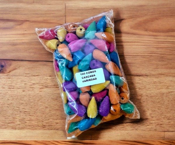 Producto - Conos cascadas en bolsa x100 u.
