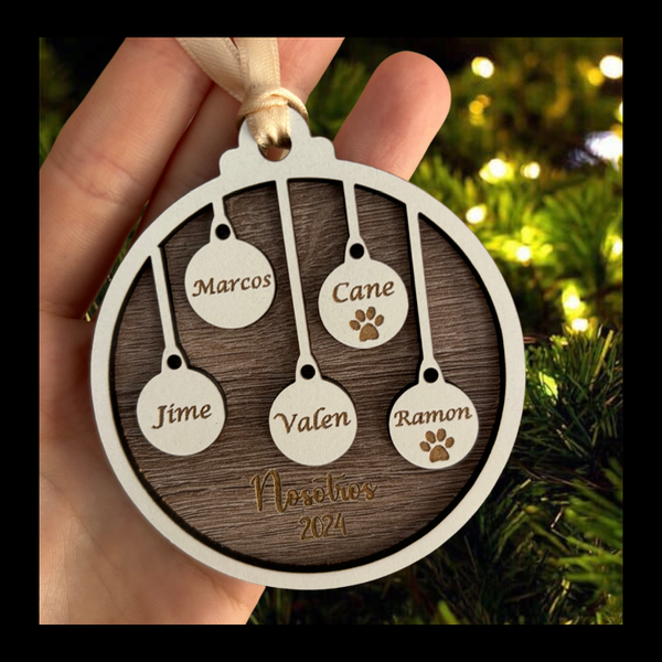 Producto - Adorno Navidad Familia