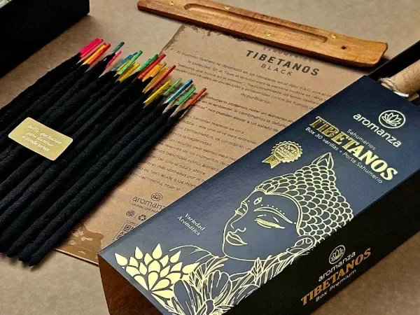 Producto - Box sahumerios tibetanos x30 varillas - Aromanza - 5