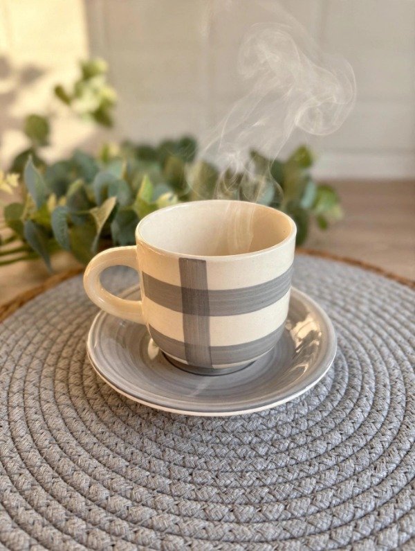 Producto - SET DE TAZA Y PLATO REGENTS 350 ML (6 unidades) - 0
